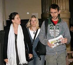 Laurence Van Bree en Roman Drowart, de ouders van Luna. pn<br>
