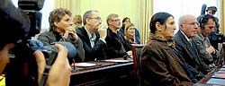 De grootouders en de vader van Gevriye werden vorig jaar in het parlement ontvangen.belga<br>