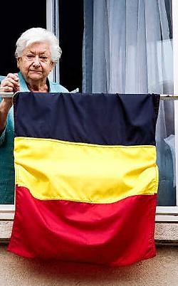 Simone Hermans hoopt niet dat ze het einde van België meemaakt. Wim Daneels