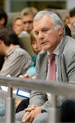 Jean-Marie Dedecker was de jongste weken opvallend veel in het Vlaams Parlement aanwezig. Marc Herremans<br>