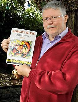 Eddy Levis: 'Reinaert werd geschreven om na te vertellen, dus hoort hier ook een cd bij.' <br>Gianni Barbieux