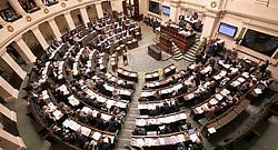 Het is moeilijk te zeggen of de Kamer op religieus vlak een afspiegeling is van de samenleving.photo news<br>