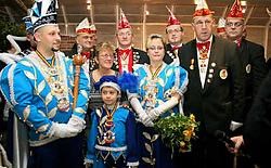 Kurt De Bock, Gontran De Groodt en Jempi Verhofstadt van Carnavalvereniging van Centrum België: 'We willen carnaval levendig houden door contacten tussen groepen te bevorderen.' Emiel Vermeir<br>