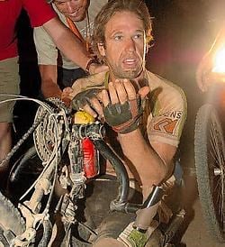 Marc Herremans was niet op het proces aanwezig, want hij nam deel aan The Crocodile Trophy in Australië.rr<br>