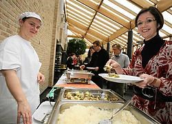 Gedeputeerde voor Dierenwelzijn Hilde Claes (SP.A) wil vegetarisch eten een meer sexy en hip imago geven. Mine Dalemans<br>