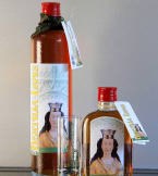 Het Bertilialepke, een lichte graanjenever met fruitig aroma. rr <br>
