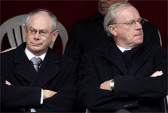 Van Rompuy en De Decker straks naar koning