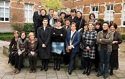 De verpleegsters van het Wit-Gele Kruis hebben een nieuwe stek gevonden in het Besloten Binnenhof van het Franciscanessenklooster. <br>Louis Verbraeken<br>