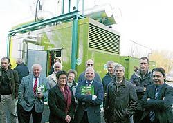 'Het gebruik van de warmtekrachtkoppeling maakt Eeklo nog een beetje groener', zegt schepen van Milieu Rita De Coninck (CD&V).Vacas<br>