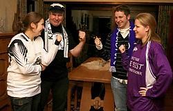 Links Sofie en Eddy Steijnen (Vlimmeren 4), rechts Tom Steynen en vriendin Liesbet (Grobbendonk). lvh <br>