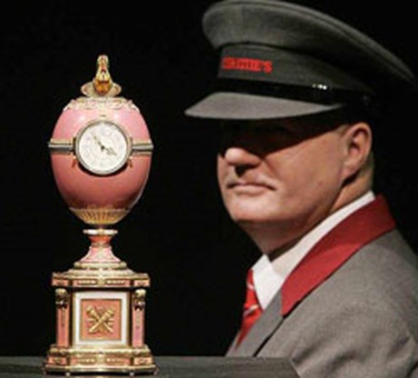 12,5 miljoen euro voor Fabergé-ei