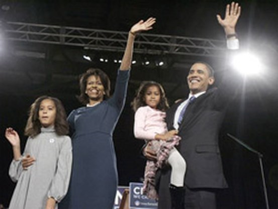Reactie Obama: 'Overwinning is boodschap van verandering'