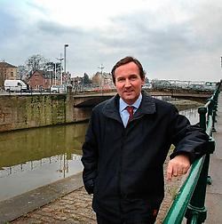Burgemeester Pieters: 'De omgeving van het kanaal en de waterbeheersing overal in de stad staan hoog op de agenda.'Yvan De Saedeleer<br>