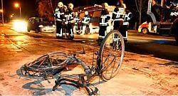 In Bloemenhof in Oudenaarde veroorzaakte een brandende fiets felle rook. David Stockman