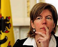 'Werk is de beste garantie tegen armoede', aldus Patricia Ceysens.photo news<br>