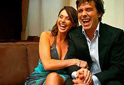 Wendy Van Wanten en haar Frans: dolle pret. Pol De Wilde<br>