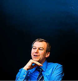 Yves Leterme: 'Men moet beseffen dat dit overleg een kans is voor ons land, mogelijk zelfs de laatste.' Bart Dewaele