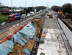 De werkzaamheden aan de tunnel in Aalter zitten op schema.Gregoire De Poorter<br>