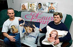 Riquette Demeyere en haar man Gino zijn grote fans van Laura Lynn en Frans Bauer. Stefaan Beel<br>