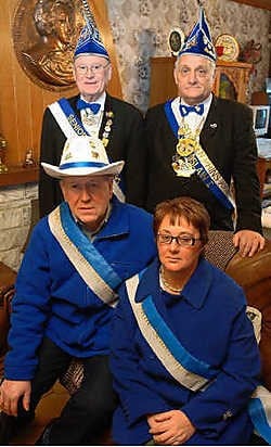 Charly en Greta kijken ernaar uit om in 2008 carnaval te vieren als prinsenpaar van de senioren. Yvan De Saedeleer