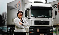 Met de hulp van Jobkanaal nam Mieke Vertriest al twaalf mensen in dienst. 'Daar zitten mensen tussen van allerlei pluimage.'<br> Grégoire De Poorter