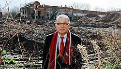 Jeroen Piqueur, op de site Alsberghe-Van Oost: 'Ik ben echt blij dat we dit kunnen aanpakken.'<br>Frederiek <br>Vande Velde