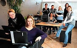 Imalink telt, voor een ICT-bedrijf, veel vrouwelijke werknemers. 'Wij benaderen de zaken anders, wij hebben meer geduld.'gia