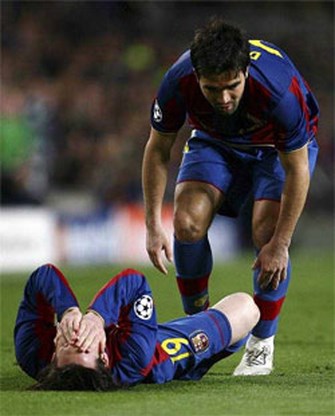 Messi is zes weken buiten strijd