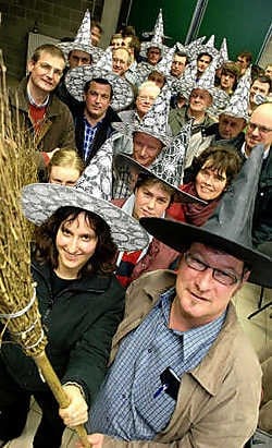 De organisatoren stellen alles in het werk om de deelnemers een spannende heksentocht voor te schotelen. David Stockman