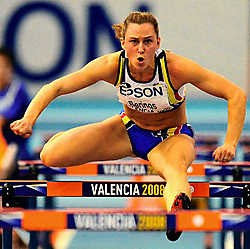Eline Berings slaagde in haar opzet: een Belgisch record en een halvefinaleplaats.photo news<br>