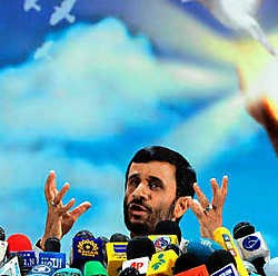De Iraanse president Mahmoud Ahmadinejad.epa<br>