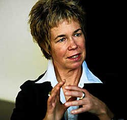 De Amerikaanse filmmaakster Lisa Jackson: geschokt door de gesprekken met de verkrachters.Bart Dewaele<br>