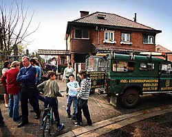 De woning brandde vanochtend helemaal uit. De buurman begon als eerste te blussen.Yorick Jansens<br>