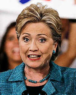 Haar nieuwe overwinning geeft Hillary Clinton een bijkomend argument om de 'superdelegates' te overtuigen om voor haar te stemmen.rtr<br>