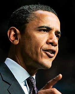 Barack Obama werd in Pennsylvania weliswaar verzwakt, maar niet dodelijk gewond.ap<br>