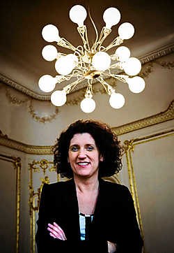 Minister Annemie Turtelboom zal zich, net als haar voorganger Patrick Dewael, niet laten beïnvloeden door 'chantagemiddelen, zoals hongerstakingen'. Bart Dewaele<br>