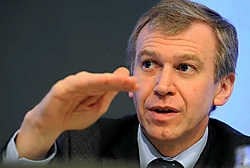 Eerste minister Yves Leterme wou na de ministerraad amper iets kwijt over Brussel-Halle-Vilvoorde.belga<br>