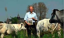 Edward Saeys gaf zijn boek de titel 'De koeien van Belle'. Carol Verstraete