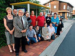 Een werkgroep van het ACW testte het openbaar vervoer in Lichtervelde op toegankelijkheid voor personen met een beperking.sbr<br>