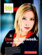Roos Van Acker is één van de gezichten van de Bioweek. if