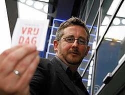 Rudy Vanschoonbeek: 'Onze uitgeverijen hebben hun historische achterstand op Nederland ingehaald.'Isabelle Pateer<br>