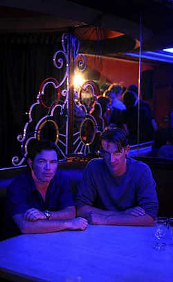 Stany Crets (l) en Peter Van den Begin: 'Het is altijd onze ambitie geweest om fictie te maken.'Katrijn Van Giel <br>