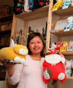 Silvia Gunadi in haar winkel van Japanse designartikelen.Koen Fasseur<br>