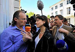 Partijvoorzitter Marianne Thyssen kondigde een CD&V-meeting aan voor gisteravond, die te elfder ure werd afgeblazen.blg<br>
