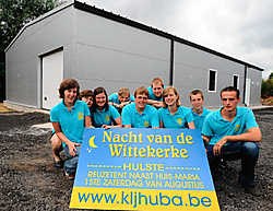 KLJ Huba opende het nieuwe heem aan de Tieltsestraat in Hulste, het eerste eigen lokaal in haar geschiedenis.Patrick Holderbeke<br>