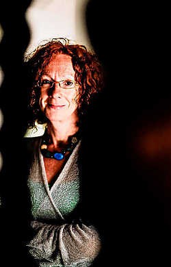 Els Beerten: 'Ik kan niet schrijven dat iemand gelouterd uit een oorlog komt. Dat botst met alles in mij.'Wim Daneels<br>