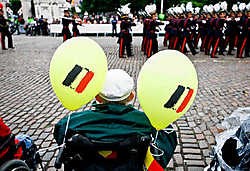 Leerlingen van de Koninklijke Militaire School in vol ornaat. wdk<br>