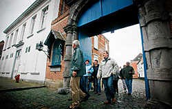 De oude pastorie naast de begijnhofingang in Lier wordt de spil van het nieuwe VRT-feuilleton. Inge Van den Heuvel