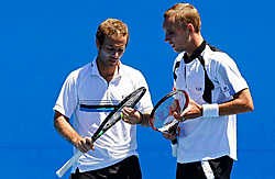 Olivier Rochus en Steve Darcis dwongen voor de rechtbank hun selectie af. belga<br>
