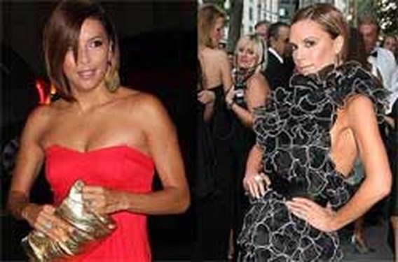 Victoria Beckham en Eva Longoria willen samen zaken doen